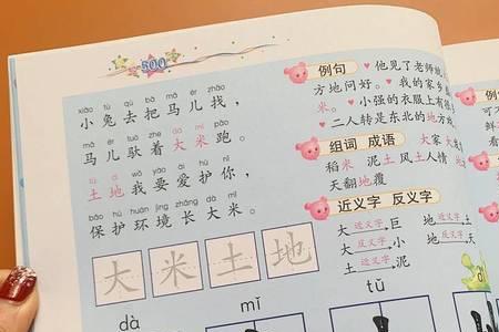 大字组词造句