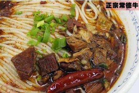 津市牛肉粉和常德米粉的区别