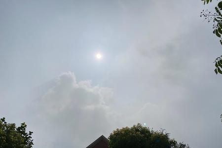 出太阳的雨能不能下大