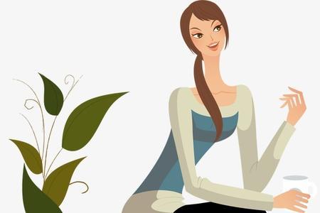 女人正确姿态生活方式
