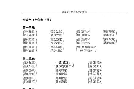 棚的形近字有哪些