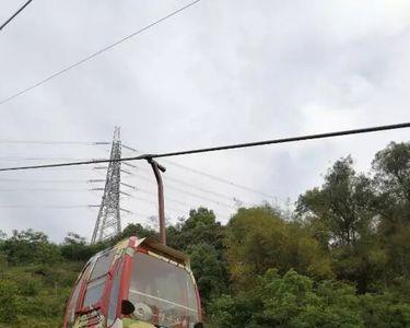 北碚缙云山索道几人一个车