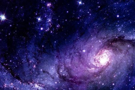 银河在星空中的位置