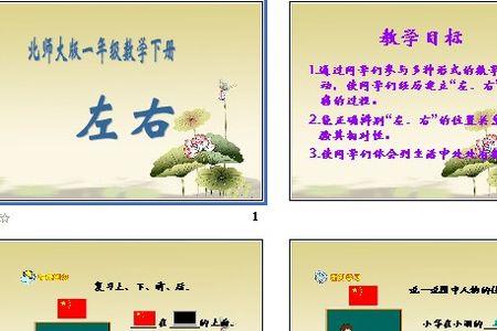 小学生左右的题怎么区分