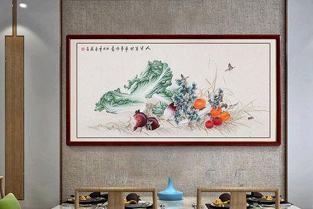 餐厅两幅画之间距离多少合适