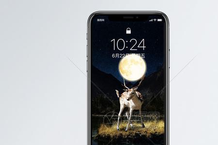 鹿与月亮在一起是什么意思