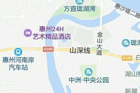 惠州金山湖岛面积