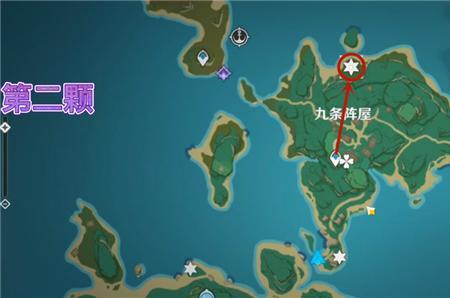 原神5颗雷阴树位置