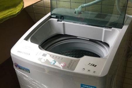 长虹洗衣机的桶往旁边倾斜