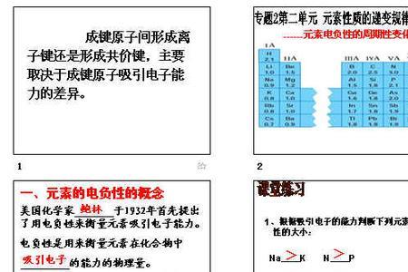 电负性的大小与哪些因素有关