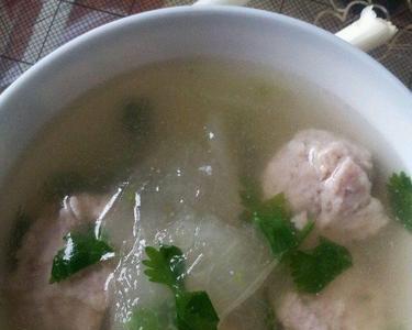 冬菜猪肉丸的家常做法