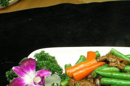 牛肉炒豇豆角