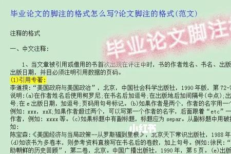 论文的绪论要加脚注吗