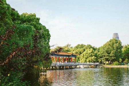 八一公园的人工湖介绍