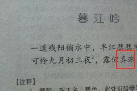 古诗中珍珠别称