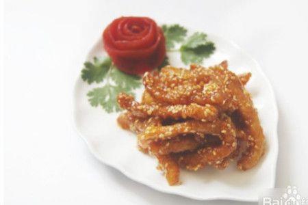 糖醋里脊饼的做法