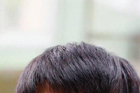 男生怎让前面刘海头发变直