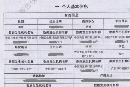 更新人行征信报告是什么意思