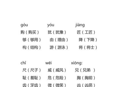 撑的同音字