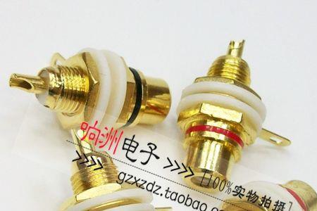 rca线怎么接喇叭