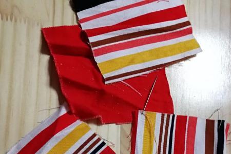 红沙包的制作方法