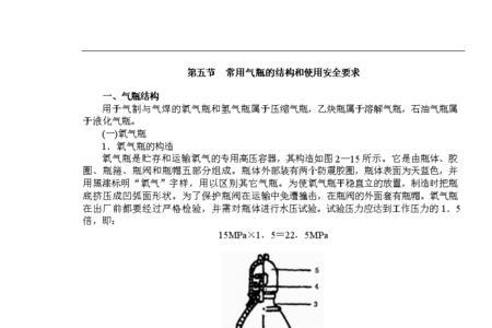 液化气钢瓶由哪四部分组成