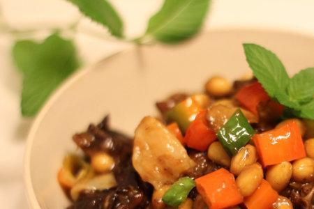 青黄豆烧鸭子做法