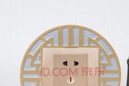 新中式开关面板用什么颜色