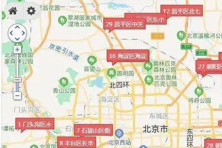 北京市内六区有哪些