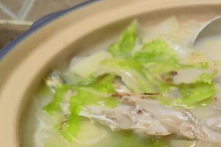 鲈鱼豆腐白菜汤做法