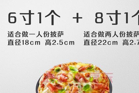 10寸披萨大小参照图
