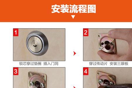 木门锁的安装高度