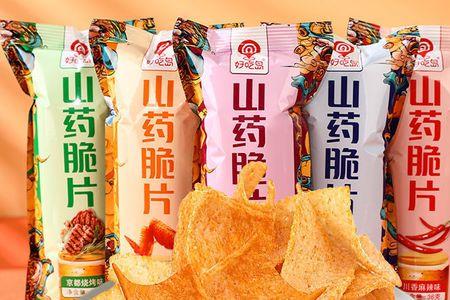 电饼铛山药脆片的家常做法