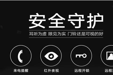 海尔可视门铃报警