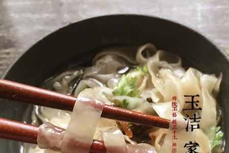 肉燕面汤家常做法