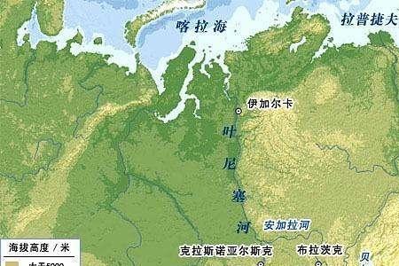 蒙古山脉分布图