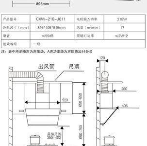 燃气灶安装高度尺寸