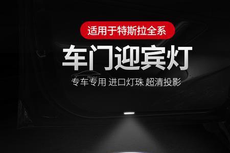 特斯拉车牌灯一直亮