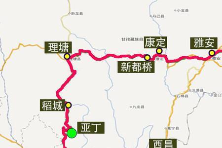 稻城亚丁机场有大巴车到乡城吗