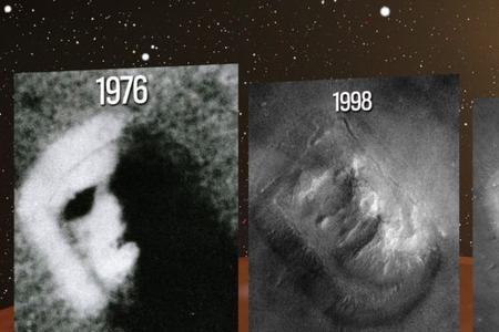 火星发现三个不明生物是真的吗