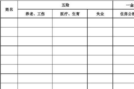 三资企业五险一金比例