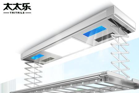 太太乐隐藏双杆晾衣架安装