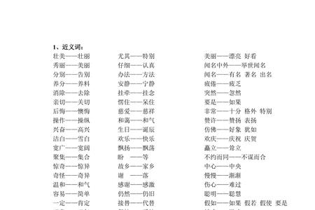 青春靓丽近义词
