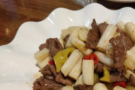 牛肉藕根怎么炒