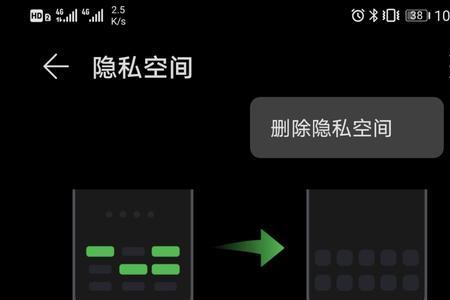 华为隐私空间可以独立手机卡吗