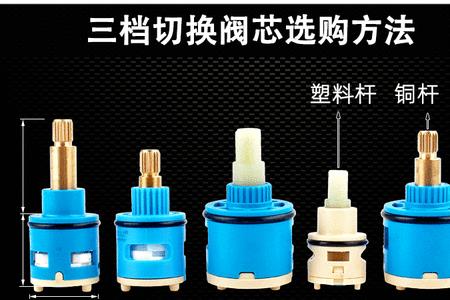 混水阀阀芯尺寸标准