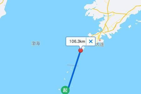 渤海湾跨海大桥位置