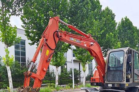 新源75轮挖液压油表怎么看