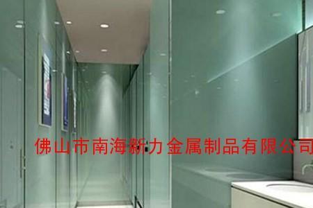 卫生间玻璃隔断灯怎样安