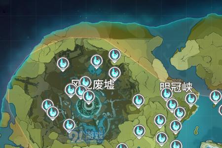 原神地图对应国家